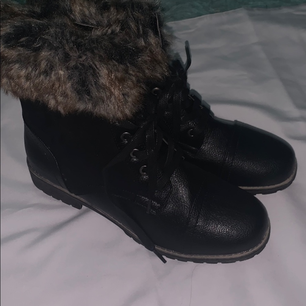 Bamboo Faux Fur Boots